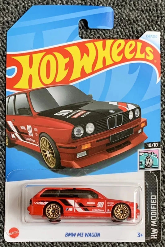 Hot Wheels 2024 #138/250 BMW M3 Wagon, red