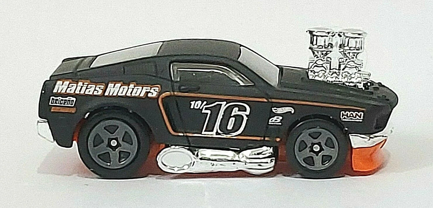 Hot Wheels 2021 #040/250 1968 Mustang, NEW/LOOSE, flat black