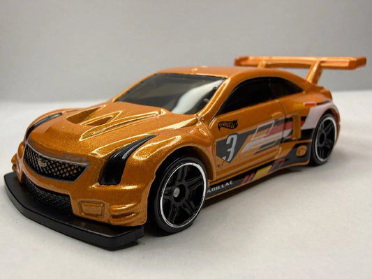 Hot Wheels 2026 #090/250, '16 Cadillac ATS-V R, NEW/LOOSE, orange