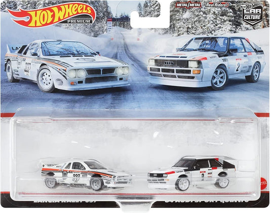 Hot Wheels Premium 2-pack Lancia Rally 037 & '84 Audi Sport Quattro