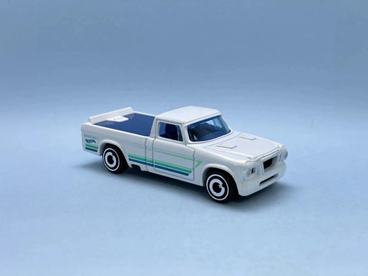 Hot Wheels 2024 #155/250 '63 Studebaker Champ, NEW/LOOSE, white