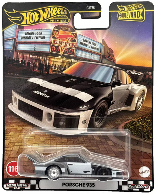 Hot Wheels Boulevard Series #116 Porsche 925, black/white