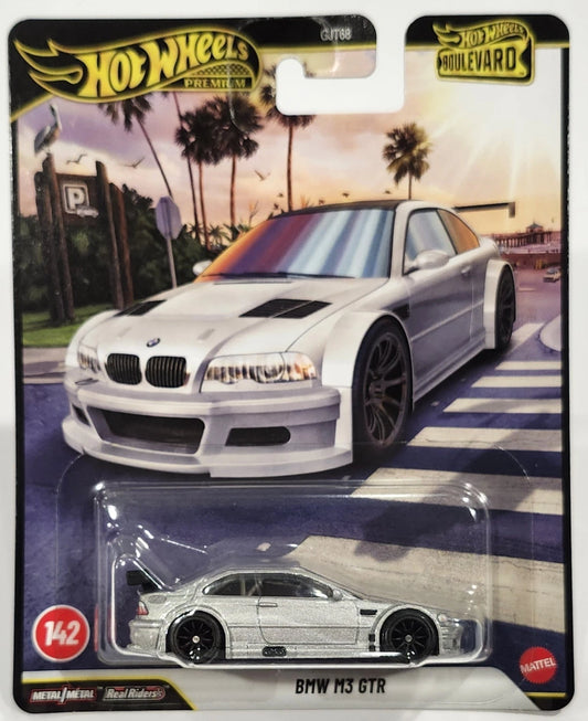 Hot Wheels Boulevard Series #142 BMW M3 GTR, metalflake silver