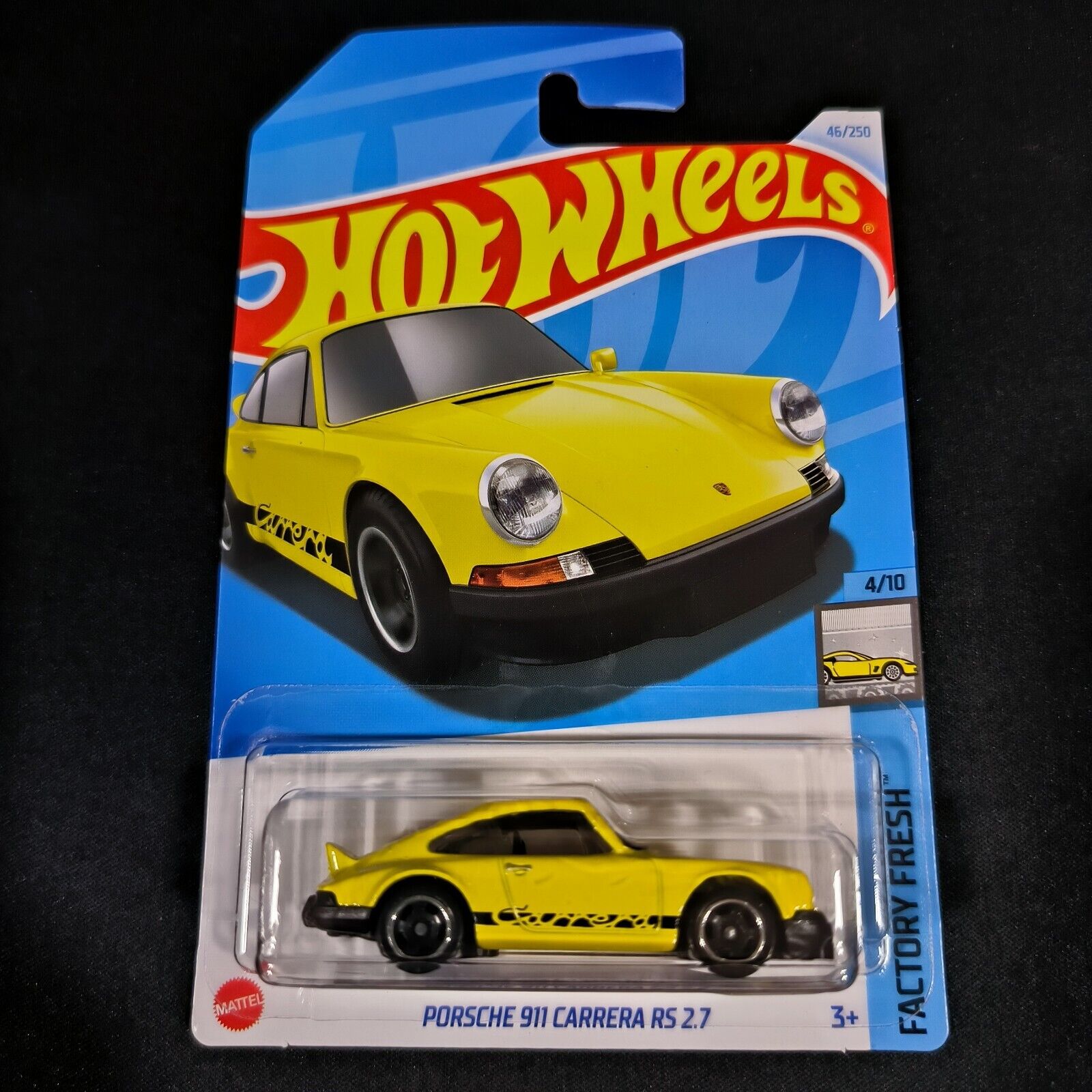 Hot Wheels 2024 #046/250 Porsche 911 Carrera RS 2.7, yellow – Ignition ...