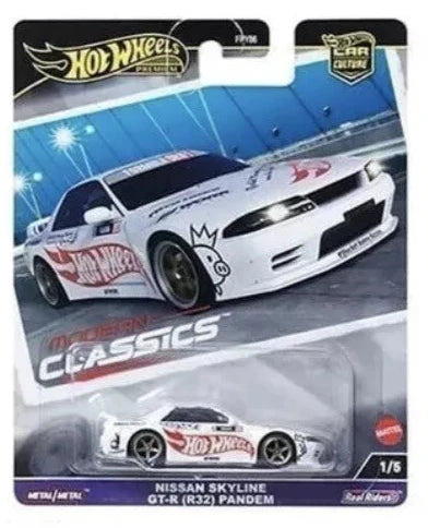 Hot Wheels 2024 Modern Classics E Mix 1/5 Nissan Skyline GT-R (R32) Pandem