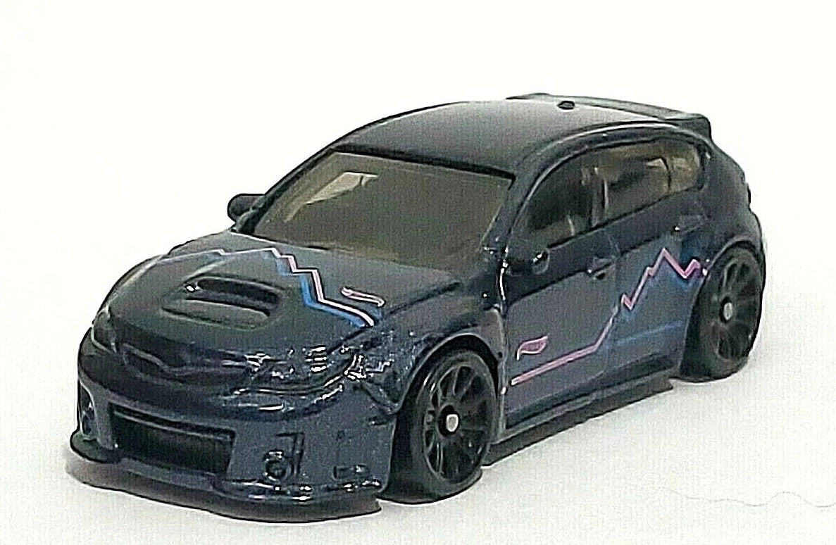 Hot Wheels 2022 #067/250 Subaru WRX STI, NEW/LOOSE, metalflake dark blue
