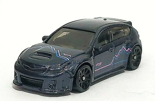 Hot Wheels 2022 #067/250 Subaru WRX STI, NEW/LOOSE, metalflake dark blue