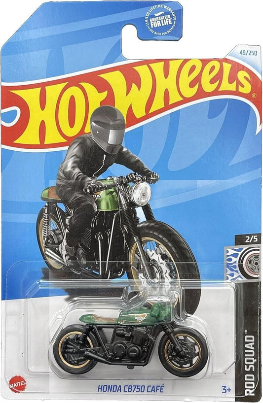 Hot Wheels 2024 #049/250 Honda CB750 Cafe, green