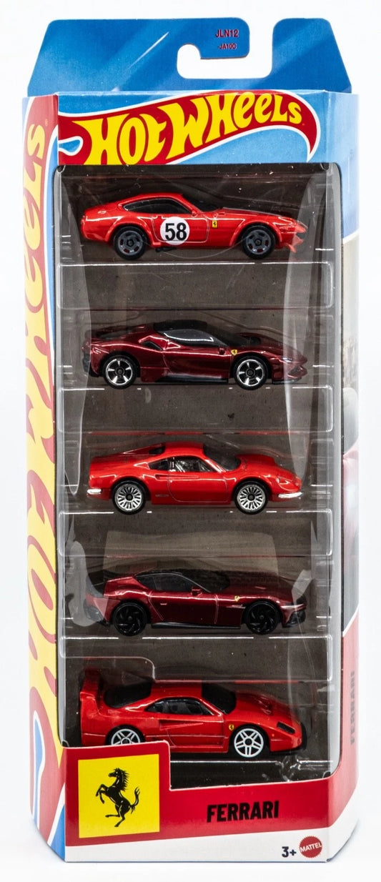 Hot Wheels 2026 5-pack - Ferrari