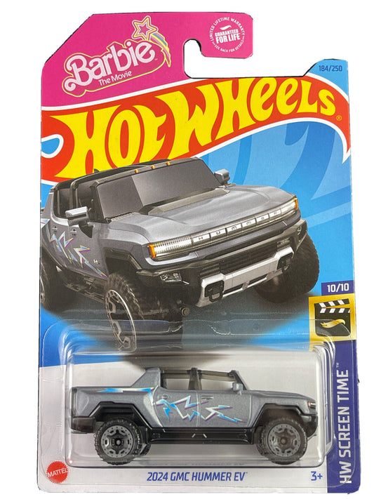 Hot Wheels 2023 #184/250 2024 GMC Hummer EV, meteorite metallic