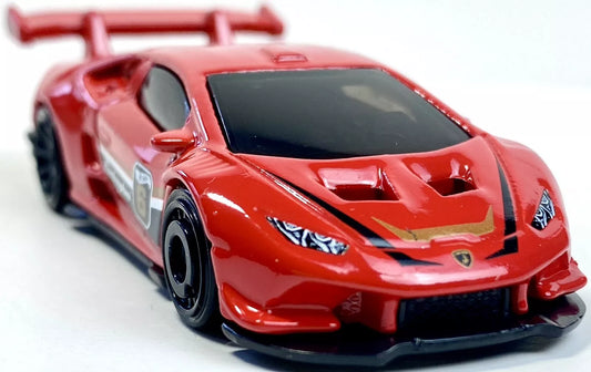 Hot Wheels 2024 #239/250 Lamborghini Huracan LP 620-2 Super Trofeo, NEW/LOOSE, red