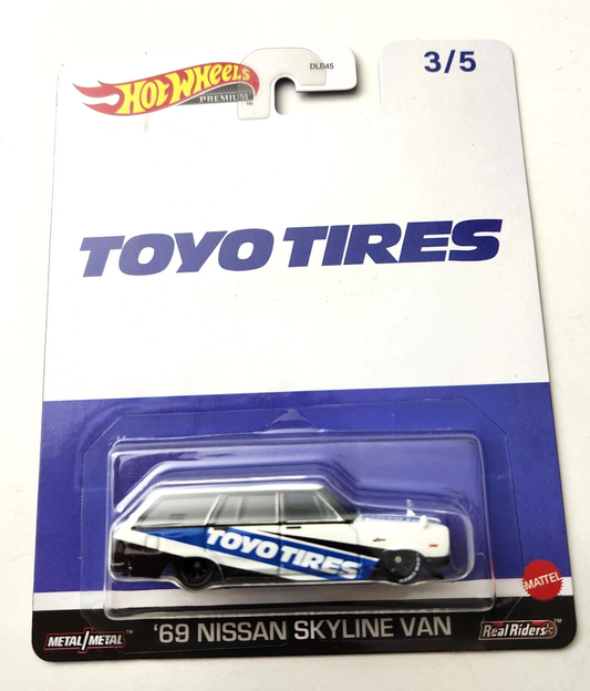 Hot Wheels Premium 2023 Pop Culture 3/5 '69 Nissan Skyline Van