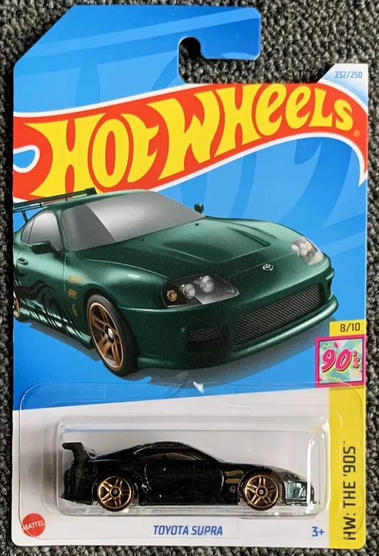 Hot Wheels 2024 #232/250 Toyota Supra, green