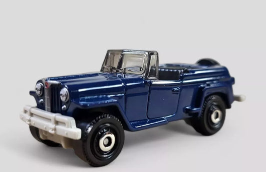 Matchbox 2024 #010/100 1948 Willys Jeepster, NEW/LOOSE, blue