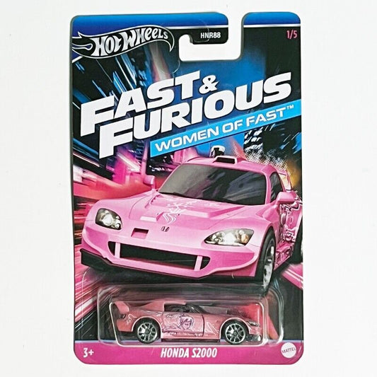 Hot Wheels 2024 Silver Label "Women of Fast" 1/5 Honda S2000, pink