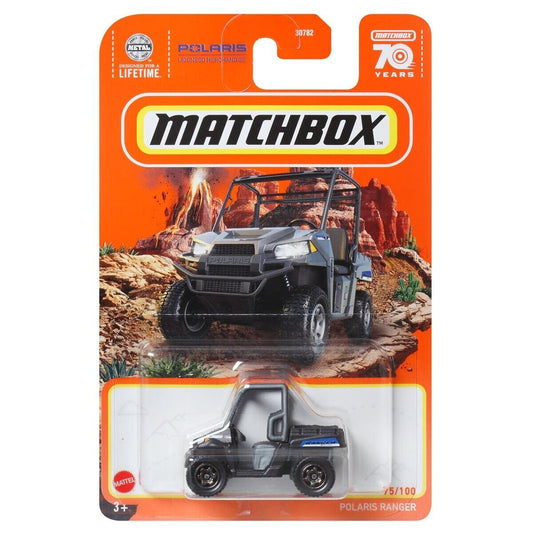 Matchbox 2023 #075/100 Polaris Ranger, black