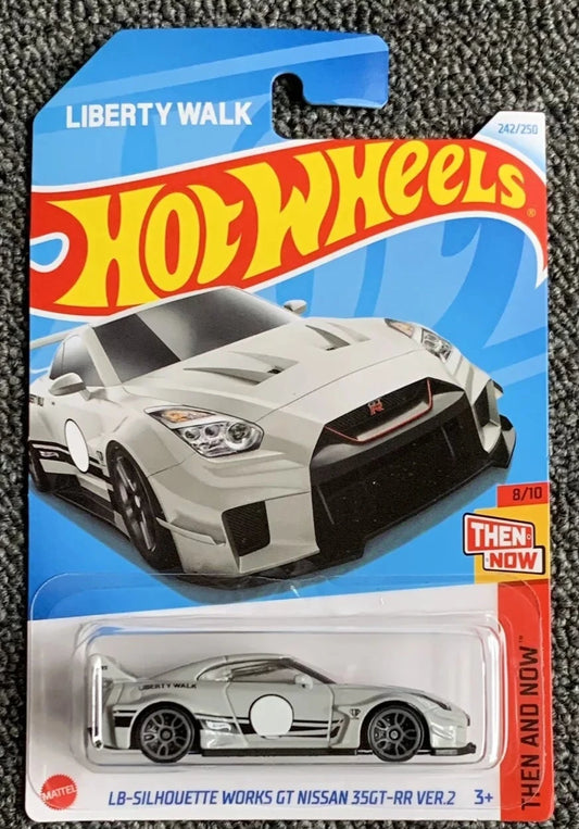 Hot Wheels 2024 #242/250 LB Silhouette Works GT Nissan 35GT-RR Ver.2, grey