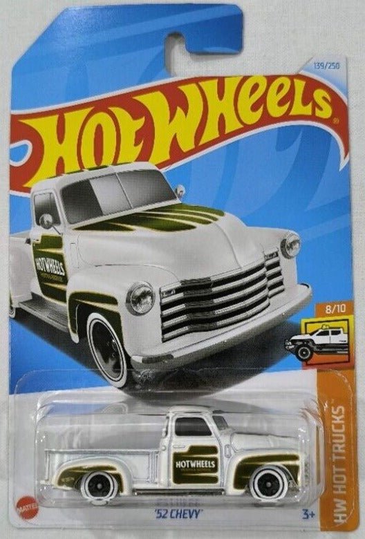 Hot Wheels 2024 #139/250 '52 Chevy, white – Ignition Diecast