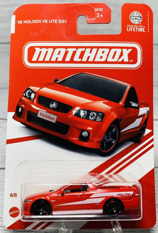 Matchbox 2024 TARGET RED, '08 Holden VE UTE SSV, red
