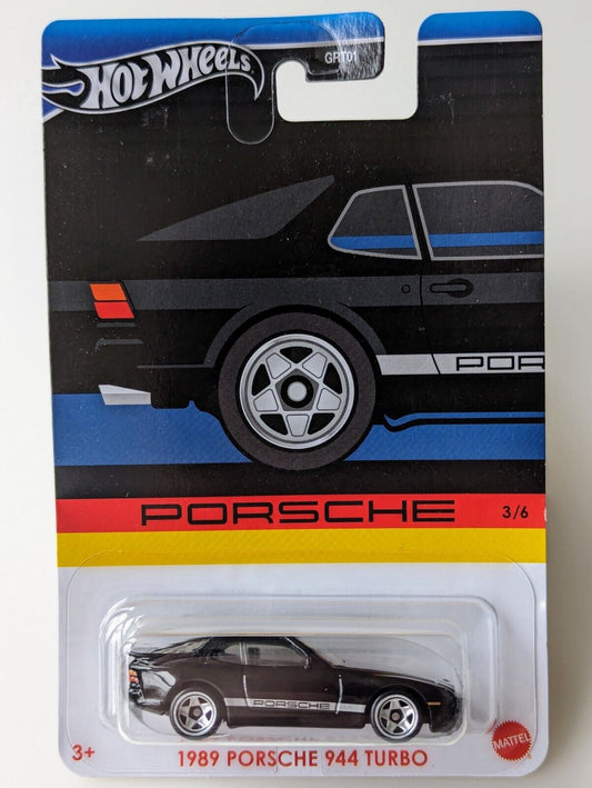 Hot Wheels 2024 Silver Label Porsche Series 3/6, 1989 944 Turbo