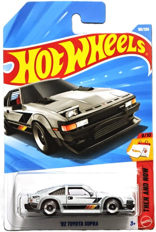 Hot Wheels 2026 #190/250, '82 Toyota Supra, metalflake grey