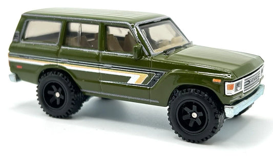 Hot Wheels 2024 Car Culture Terra Trek 4/5 Toyota Land Cruiser FJ60, NEW/LOOSE, green