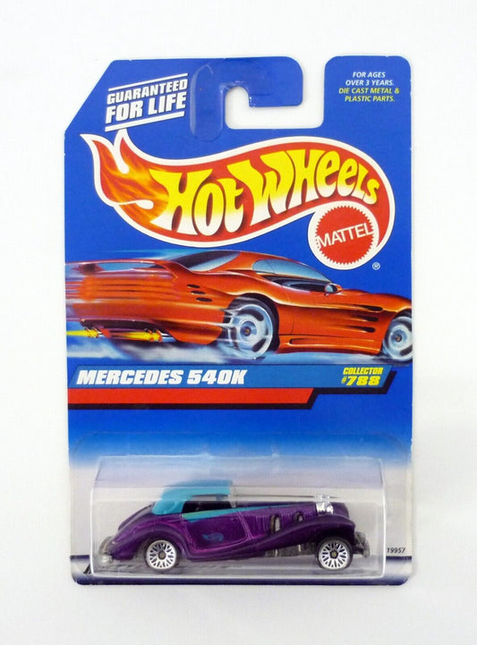 Hot Wheels 1998 #788 Mercedes 540K, purple