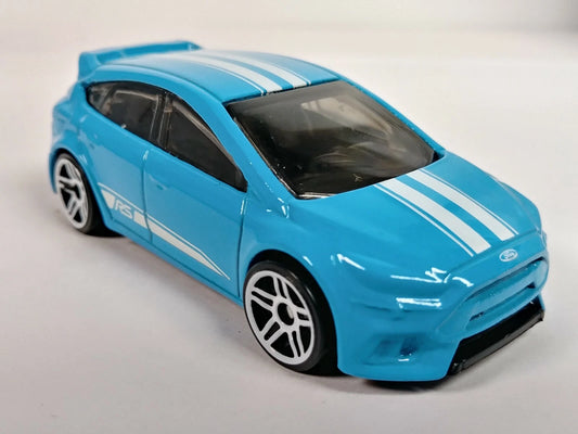 Hot Wheels 2022 #041/250 Ford Focus RS, NEW/LOOSE, light blue
