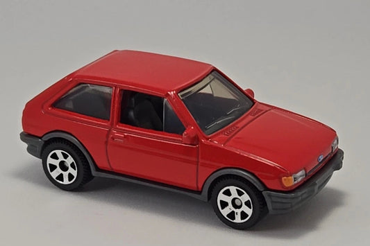 Matchbox 2024 #094/100 1983 Ford Fiesta Mk2, NEW/LOOSE, red