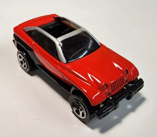 Hot Wheels 1999 First Editions #17/26 NEW/LOOSE, Jeepster, red