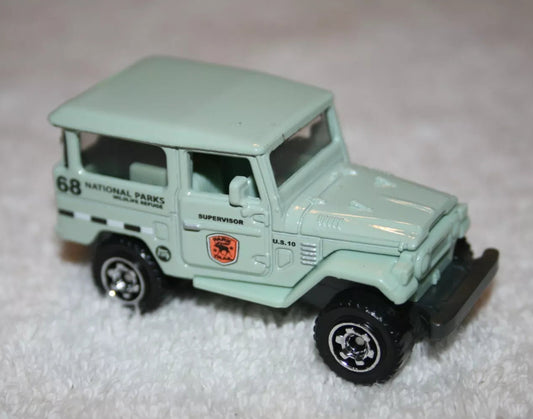 Matchbox Multipack Pull, 1968 Toyota Landcruiser (FJ40), NEW/LOOSE, mint green