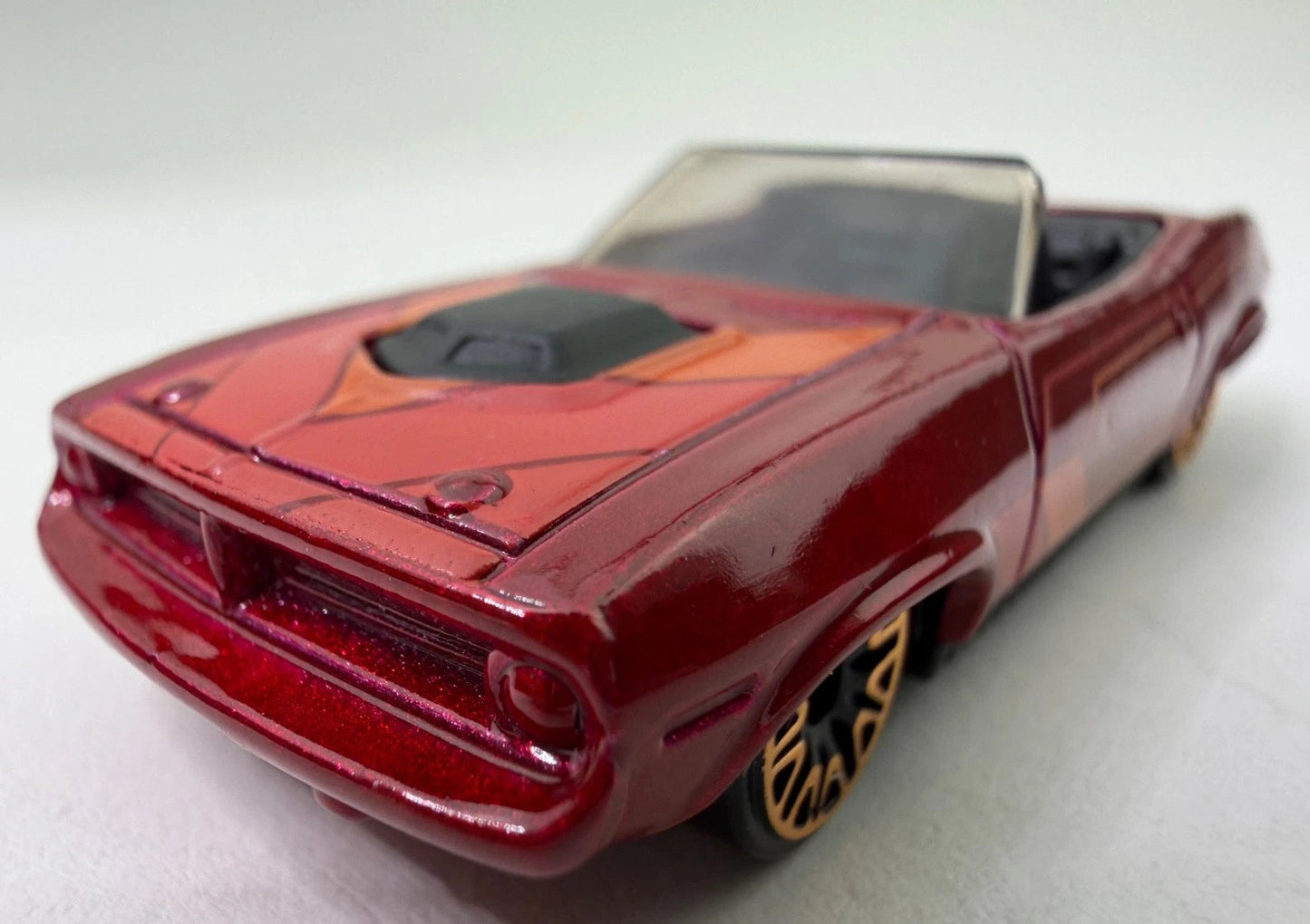 Hot Wheels 2024 #020/250 '70 Plymouth Barracuda, NEW/LOOSE, dark red