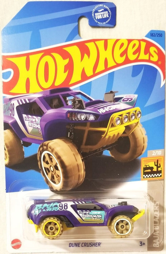 Hot Wheels 2023 #182/250 Dune Crusher, purple