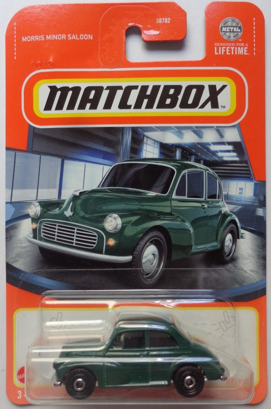 Matchbox 2024 #057/100 Morris Minor Saloon, green