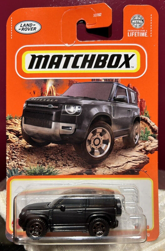Matchbox 2024 #061/100 2020 Land Rover Defender 90, black