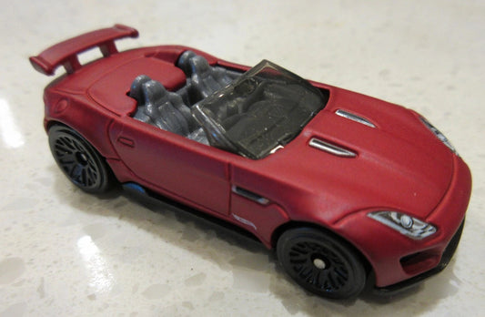 Hot Wheels 2026 Multipack Exclusive, '15 Jaguar F-Type Project 7, NEW/LOOSE, matte maroon
