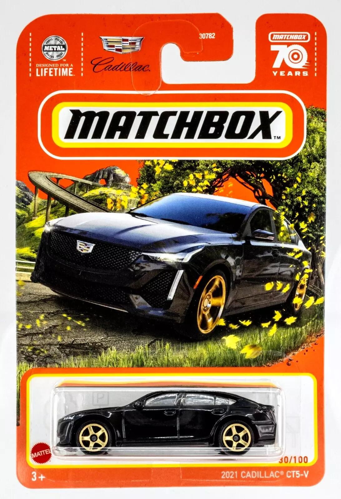 Matchbox 2024 #040/100 2021 Cadillac CT5-V, black