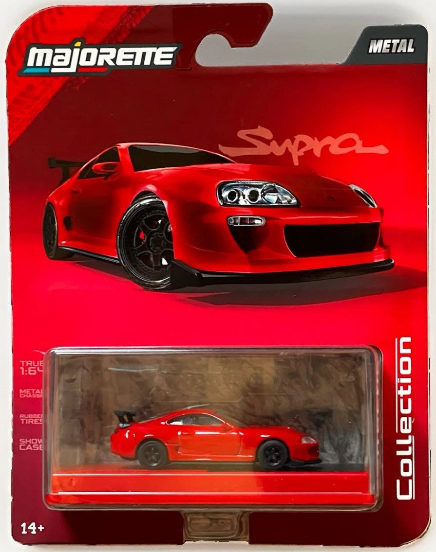 Majorette Collection Series, 1995 Toyota Supra, red
