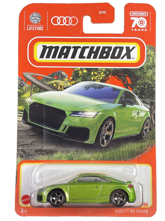 Matchbox 2023 #002/100 Audi TT RS Coupe, metallic green