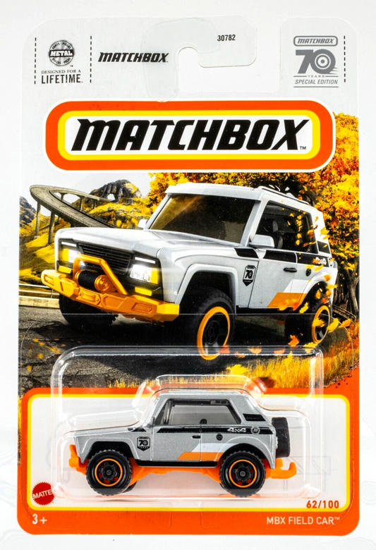 Matchbox 2023 #062/100 MBX Field Car, silver