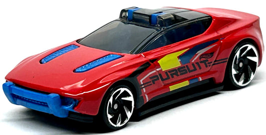 Hot Wheels 2025 #018/250 Alpha Pursuit, NEW/LOOSE, red
