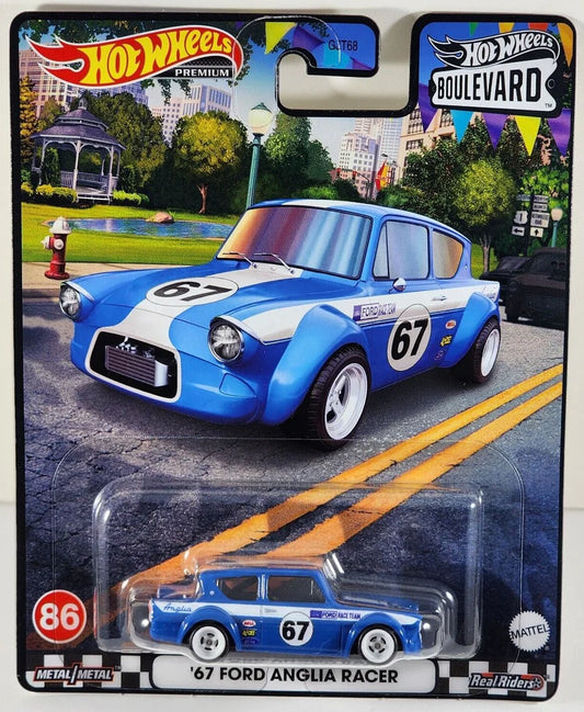 Hot Wheels 'Walmart Exclusive' Boulevard Series #86 ‘67 Ford Anglia Racer