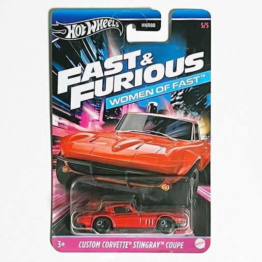 Hot Wheels 2024 Silver Label "Women of Fast" 5/5 Custom Corvette Stingray Coupe, red