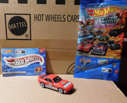 Hot Wheels 2024 Mystery Models '89 Porsche 944 Turbo, NEW/LOOSE, red