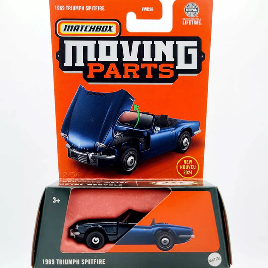 Matchbox 2024 Moving Parts 1969 Triumph Spitfire