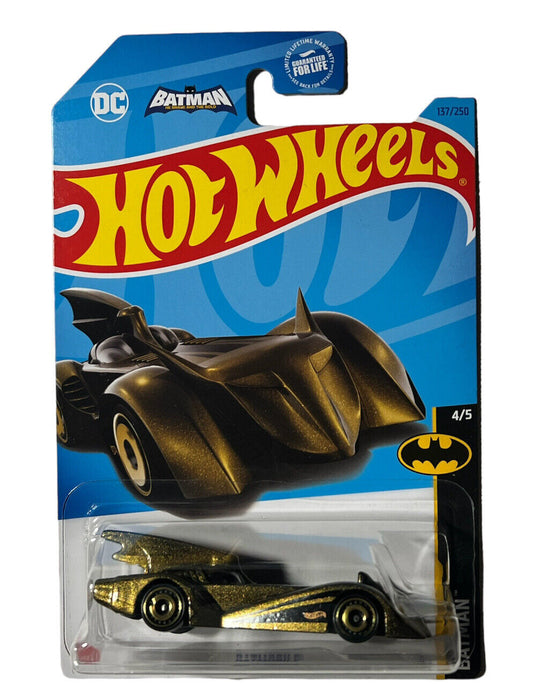 Hot Wheels 2023 #137/250 (The Brave and the Bold) Batmobile, metalflake bronze