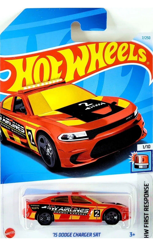 Hot Wheels 2024 #007/250 '15 Dodge Charger SRT, red