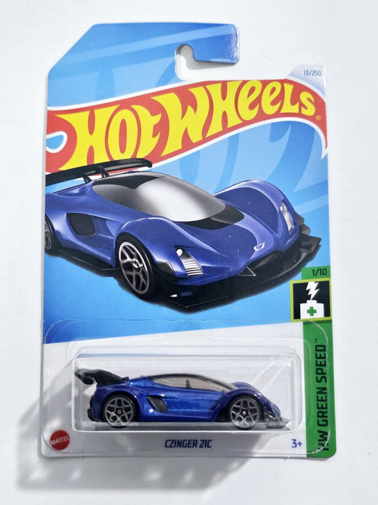 Hot Wheels 2024 #013/250 Czinger 21C, blue