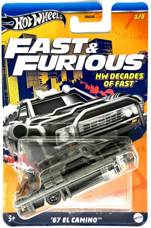 Hot Wheels 2024 Silver Label Fast & Furious HW Decades of Fast 1/5 El Camino