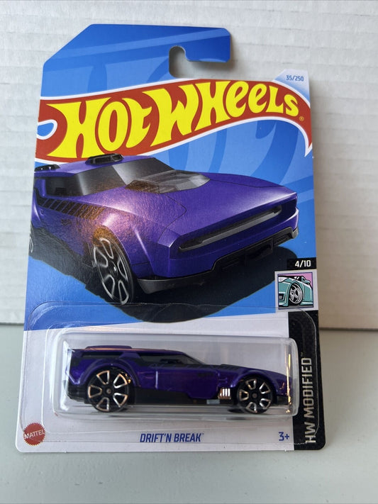 Hot Wheels 2024 #035/250 Drift'n Break, purple
